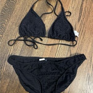 Polo by Ralph Lauren Black Bikini